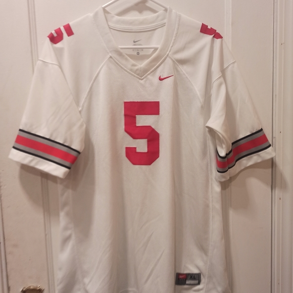 Nike OHIO STATE BUCKEYE FOOTBALL JERSEY MENS. Size XL - Picture 2 of 13